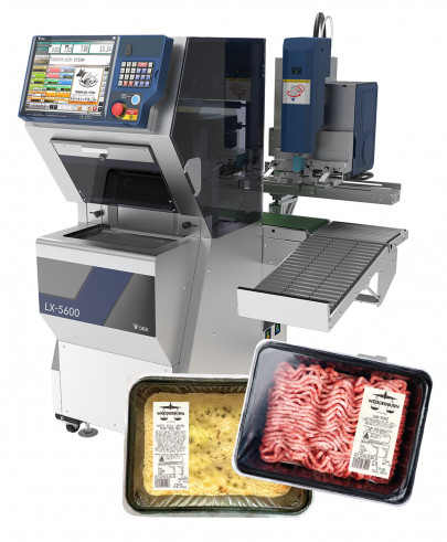 LX 5600 Weigh Seal Label MAP Tray Sealer 2