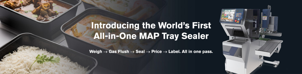 LX5600 TraySealer Introduction Banner