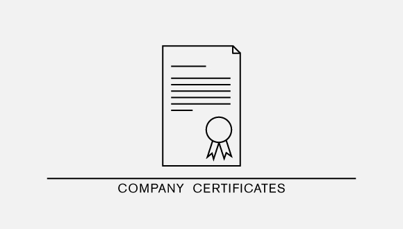 Company Certificates