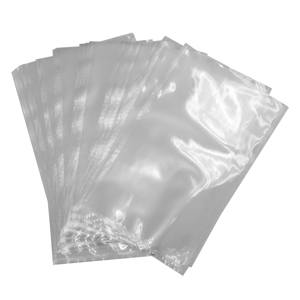 Biodegradable Food Grade Clear Non Reseal Cookie Bags - 100mm x 180mm (Pack  100) - Miss Biscuit