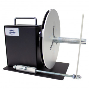 RD5929 Label Rewinder with Adjustable Guide