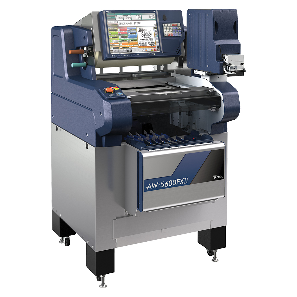 Semi-Auto Weigh Wrap Price Labeller - DIGI AW5600FX2 | Wedderburn NZ