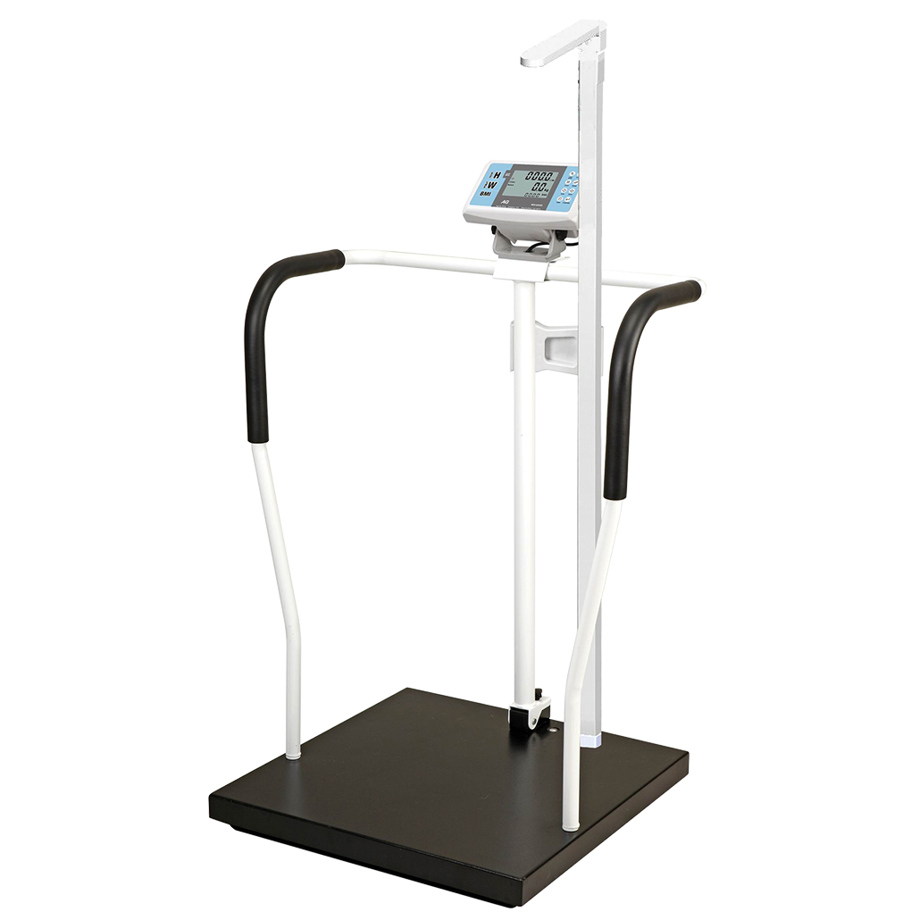 Medical Patient Scale with Handrail Height Rod Wedderburn NZ