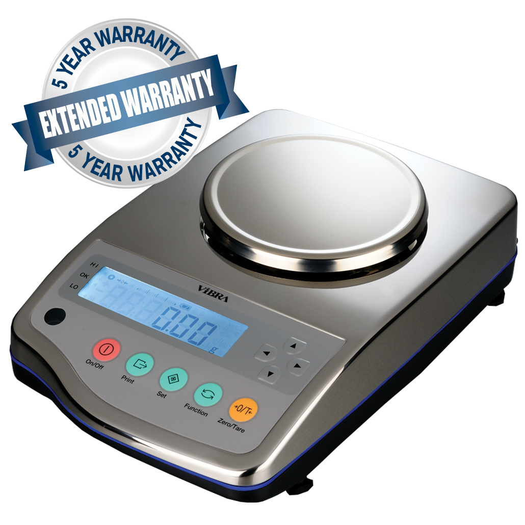 SDCJ Precision Balances 5 Yr Warranty