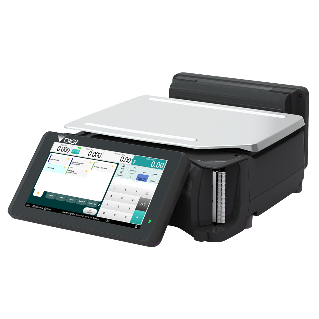 SM5500XB Weigh Labelling Scale Operator View