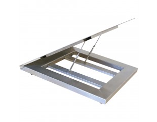 WS01W1212SF1000 Washdown Platform Scale SS lifted