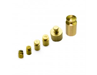 M1 Solid Brass Test Weights 1g 50g